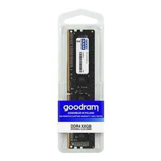 GOODRAM Μνήμη DDR4 UDimm, 4GB, 2666MHz, PC4-21300, CL19