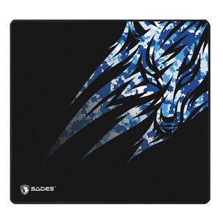 SADES Gaming Mouse Pad Hailstorm, rubber base, 450 x 400mm