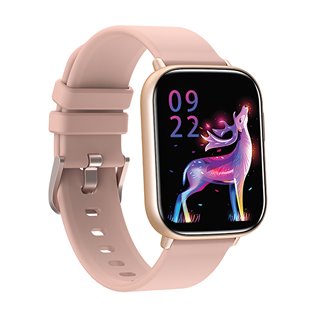HIFUTURE smartwatch FutureFit Ultra, 1.65", IP68, heart rate, ροζ
