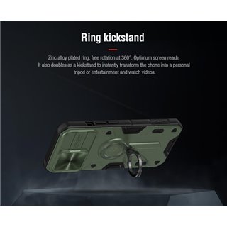 NILLKIN θήκη CamShield Armor για Apple iPhone 13, μαύρη