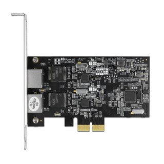 DELOCK κάρτα επέκτασης PCI x2 σε 2x RJ45 Gigabit LAN 89530, 2.5 Gbps