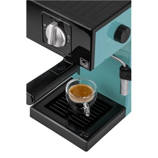 BRIEL μηχανή espresso A1, 1000W, 20 bar, μπλε, 10 χρόνια εγγύηση