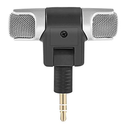 POWERTECH mini μικρόφωνο CAB-J041, stereo, 3.5mm