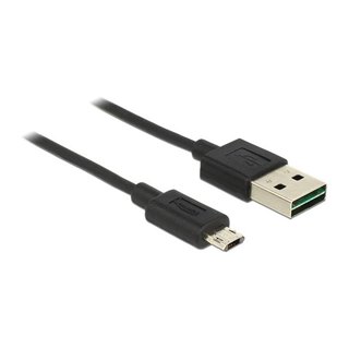 POWERTECH καλώδιο USB 2.0 σε USB Micro, Easy USB, 3m, Black
