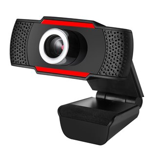 Web κάμερα CAM06, USB, Full HD, μικρόφωνο, Plug & Play, μαύρη