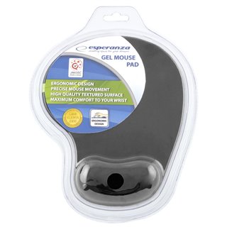ESPERANZA gel mouse pad EA137Y, 230x190x20mm, γκρι