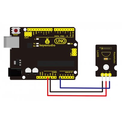 KEYESTUDIO LM35 linear temperature sensor KS0022, για Arduino