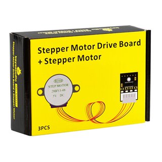 KEYESTUDIO stepper motor drive board και stepper motor KS0327, 5V, 3τμχ