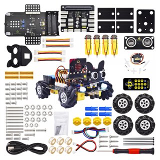 KEYESTUDIO 4WD mecanum robot car KS4031, για Micrο:bit, LEGO compatible