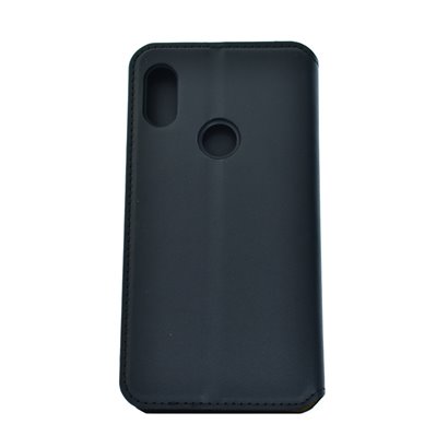 POWERTECH Θήκη Slim Leather για Xiaomi Redmi Note 6, μαύρη