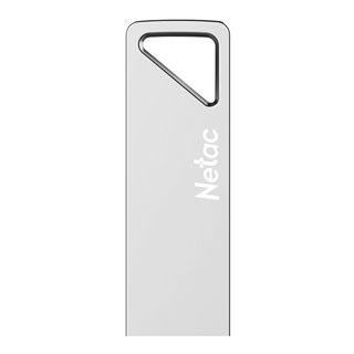 NETAC USB Flash Drive U326, 32GB, USB 2.0, ασημί