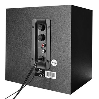 POWERTECH ηχεία Premium sound PT-846, 16W, USB/SD/FM/BT, remote, μαύρα