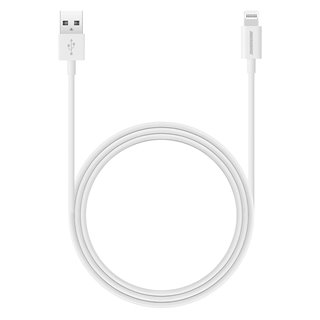 ROCKROSE καλώδιο USB σε Lightning IVORY AL, 2.4A 12W, 1m, λευκό