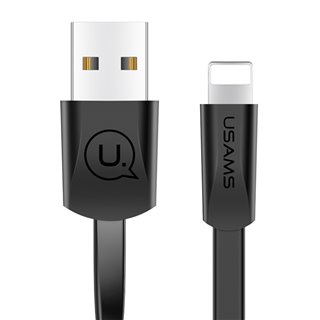 USAMS Καλώδιο USB σε Lightning US-SJ199, 1.2m, μαύρο