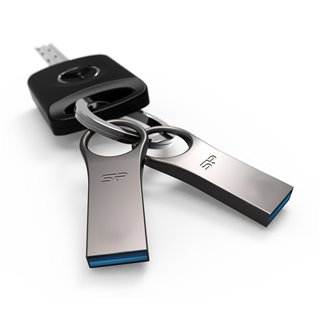 SILICON POWER USB Flash Drive Jewel 80, 32GB, USB 3.2 Gen 1, Titanium
