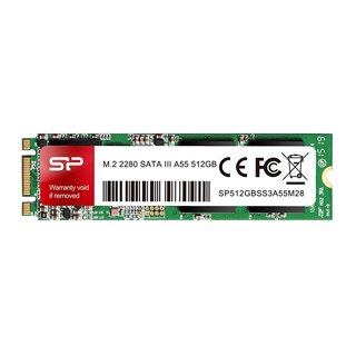 SILICON POWER SSD A55, 512GB, M.2 2280, SATA III, 560-530MB/s