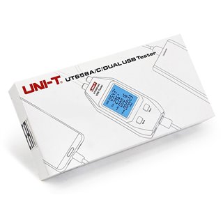 UNI-T USB συσκευή ελέγχου καλωδιώσεων UT658DUAL, Type A, Type C
