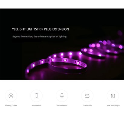YEELIGHT προέκταση smart LED καλωδιοταινίας YLOT01YL, 1m
