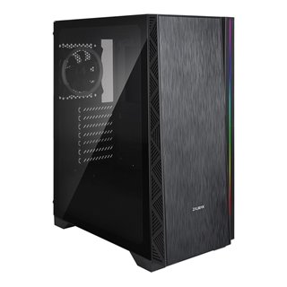 ZALMAN PC case Z3 NEO, mid tower, 410x210x480mm, 2x fan, διάφανο πλαϊνό