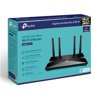 TP-LINK router Archer AX20, dual band, AC1800, WiFi 6, Ver. 2.0
