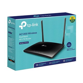 TP-LINK wireless router Archer MR400, 4G LTE, AC1200 Dual Band, Ver. 2.0