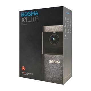 BOSMA smart κάμερα kit X1 Lite λειτουργία hub, Pan 360° 1080p, WiFi, PIR