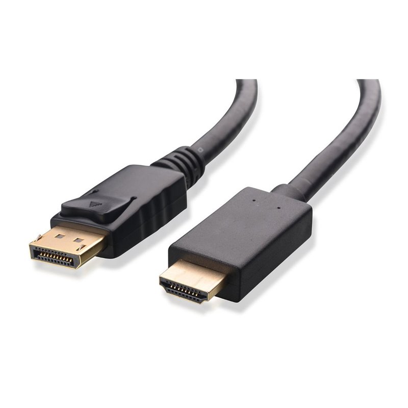 POWERTECH καλώδιο DisplayPort 1.2v(M) σε HDMI 1.4v(M), PTN3361, CCS, 1m