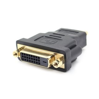 POWERTECH αντάπτορας HDMI αρσενικό σε DVI 24+1 θηλυκό CAB-H028, μαύρος