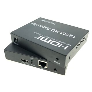 HDMI Video Extender μέσω cat-5e/cat-6e καλωδίου, Full HD, 120m
