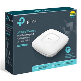 TP-LINK Wi-Fi access point EAP245 AC1750 Dual Band, Ceiling Mount, V. 3