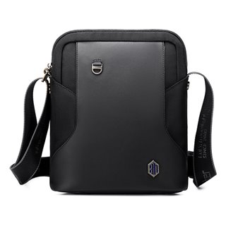 ARCTIC HUNTER τσάντα ώμου K00096-BK, με θήκη tablet 8", μαύρη