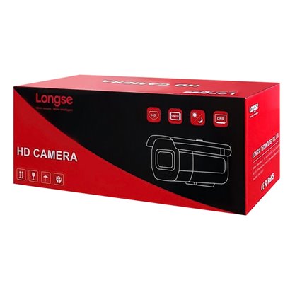 LONGSE IP κάμερα LBH30FK500W, WiFi, 3.6mm, 1/2.5" CMOS, 5MP, IP67