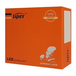 LIPER LED λάμπα-φωτιστικό LPQP40W, Φ19, 40W, 4000K, E27