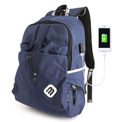 MARK RYDEN τσάντα πλάτης MR6008, με θήκη laptop 15.6", 23L, μπλε