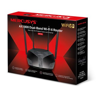 MERCUSYS WiFi 6 router MR70X, AX1800, Dual Band, Ver. 1.0