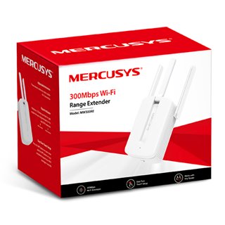 MERCUSYS Wi-Fi Range Extender MW300RE, 300Mbps, MIMO, Ver. 3