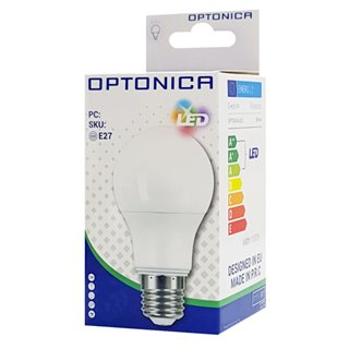 OPTONICA LED λάμπα A60 1775, 9W, 4500K, E27, 806lm