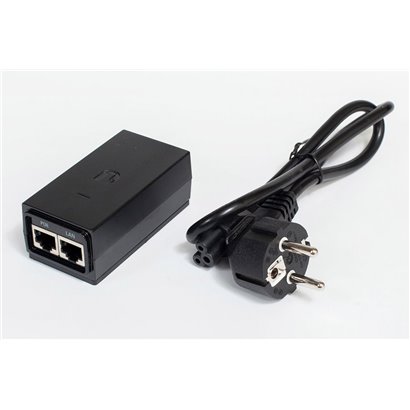 UBIQUITI Gigabit PoE Adapter POE-24-24W-G, 24V, 1A, 24W, με power cable