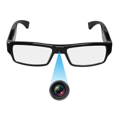 Γυαλιά οράσεως με ενσωματωμένη κάμερα SPY-015, Full HD, μαύρα
