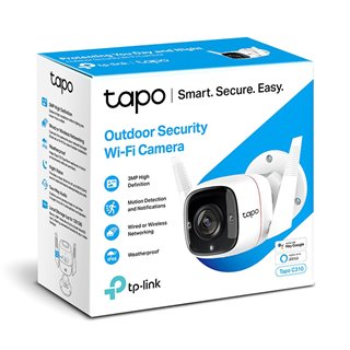 TP-LINK Wi-Fi Camera TAPO-C310, 3MP, ανίχνευση κίνησης, IP66, Ver. 1.0