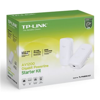 TP-LINK Powerline Starter Kit TL-PA8010, AV1200 Gigabit, Ver. 1.0
