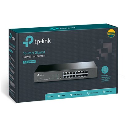 TP-LINK Easy Smart Switch TL-SG1016DE, 16-port, Ver. 7.0