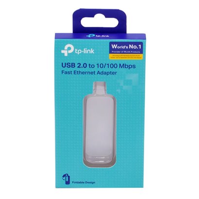 TP-LINK Network adapter UE200 USB 2.0 σε GbE 10/100Mbps, Ver. 1.0