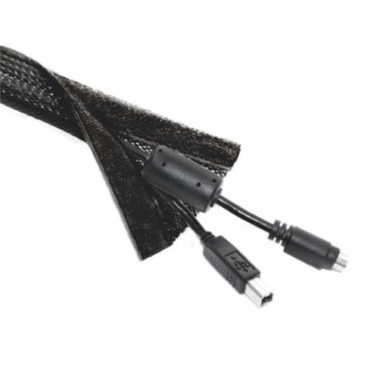 BRATECK Δεματικό Καλωδίων τύπου Flex Wrap VS-135, 100x13.5cm, μαύρο