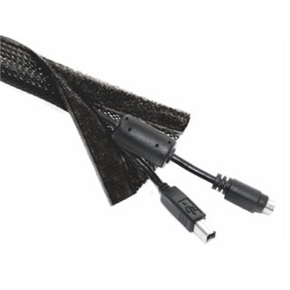 BRATECK Δεματικό Καλωδίων τύπου Flex Wrap VS-135, 100x13.5cm, μαύρο
