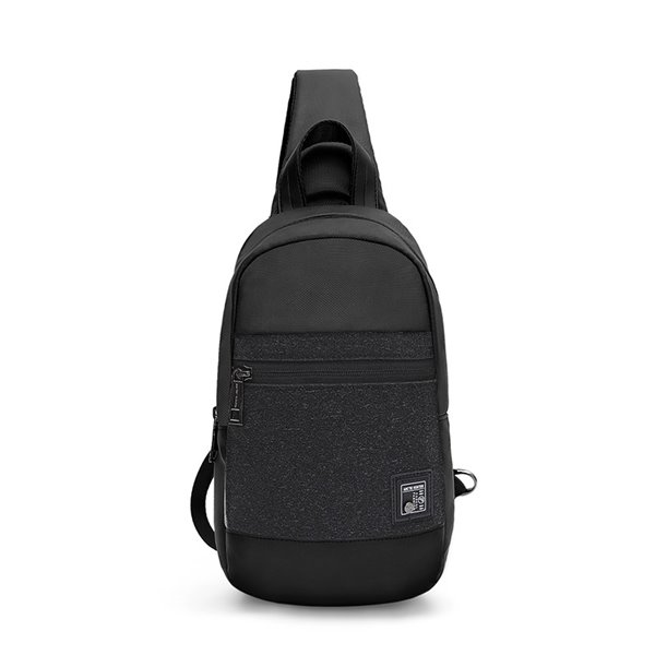 ARCTIC HUNTER τσάντα Crossbody XB0060-BK, αδιάβροχη, μαύρη