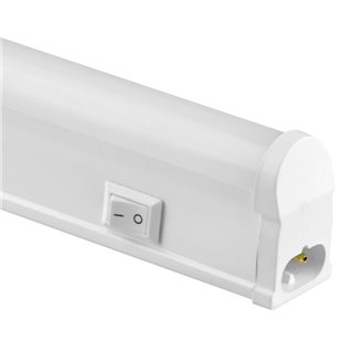 POWERTECH LED φωτιστικό τοίχου T5-0001-090 12W, 4000K, 90cm, IP20, λευκό
