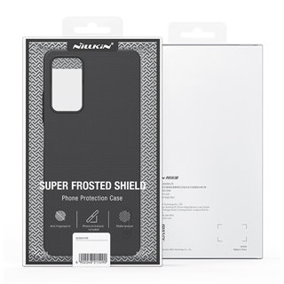 NILLKIN θήκη Super Frosted Shield για Xiaomi Note 11 5G/M4 Pro 5G, μαύρη