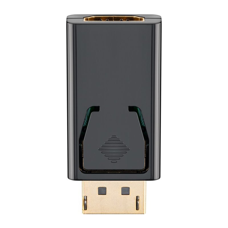 GOOBAY αντάπτορας DisplayPort σε HDMI 51719, gold-plated, μαύρος