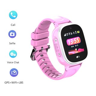 INTIME GPS smartwatch για παιδιά IT-049, 1.3", camera, 2G, IP67, ροζ